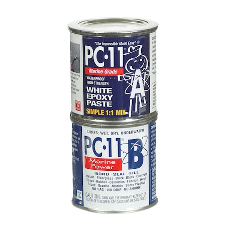 Pc-11 PC-11 Marine All Purpose High Strength Off White Epoxy 16 oz PC11-1#